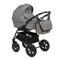 Коляска BERTA+F 3в1 (Alis) (Be 02 (т.серый))
